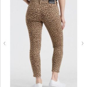 Lucky Brand Ava Skinny Leopard Jeans